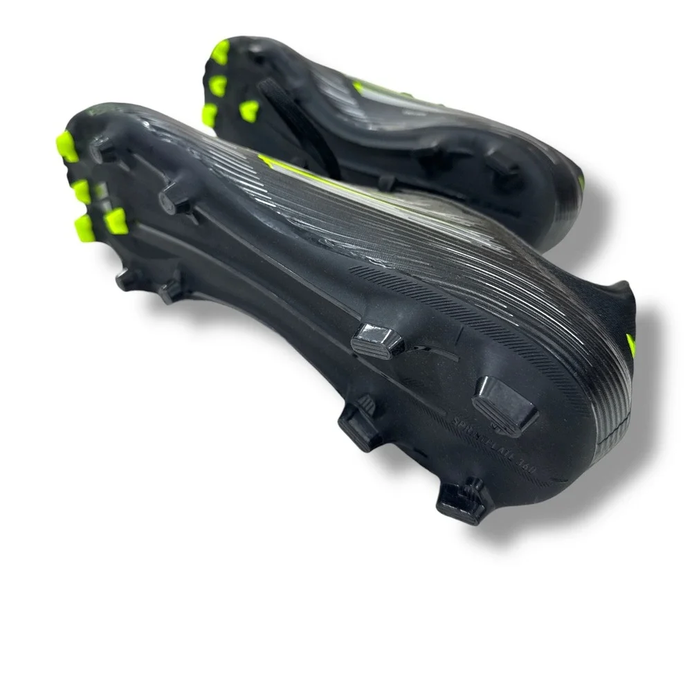Adidas F50 League FG/MG Soccer Cleats Black Lucid Lemon JI0007 Mens 12/Wm 13 NIB